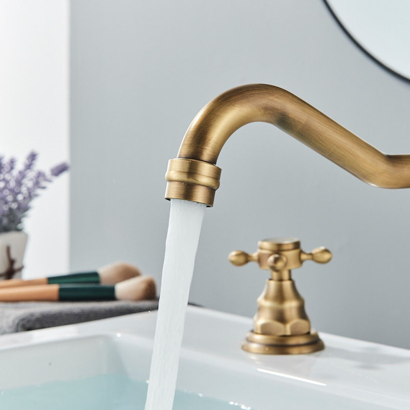 Widespread 2-handle Bathroom Faucet