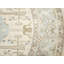 Tapis oriental rond Oushak Chobi Mute