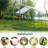 Milbrandt 100 Square Feet Walk In Chicken Coop for up to 25 Chickens