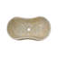 Lavabo vasque de salle de bain en marbre naturel beige doré jaune-124471289