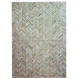 Atlas Cowhide Chevron Area Rug