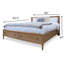 Chatham - Solid Wood Storage Bed - King - Warm Maple Finish-1033658106