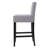 30-Inch Fabric Barstool With Solid Wood Frame (Set Of 2)-1883870469