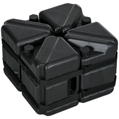 Ensemble de 4 poids pour auvent, poids pour tente, belvédère, parasol, abri d'auto