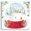 Art mural en verre épique «Snow Globe Scene» par Elle Media Group SA, 24 po x 24 po-440392289