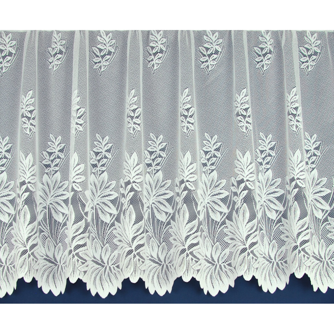 Burnside Lace Semi Sheer Curtain Panel