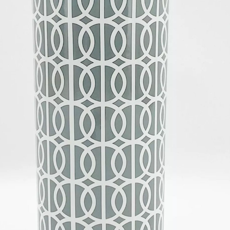 Aydon Ceramic Umbrella Stand - Hand-Finished Glazed Umbrella Holder, Walking Stick Stand and Decorative Floor Vase