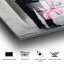 Boze 1 Piece Wall Art on Glass