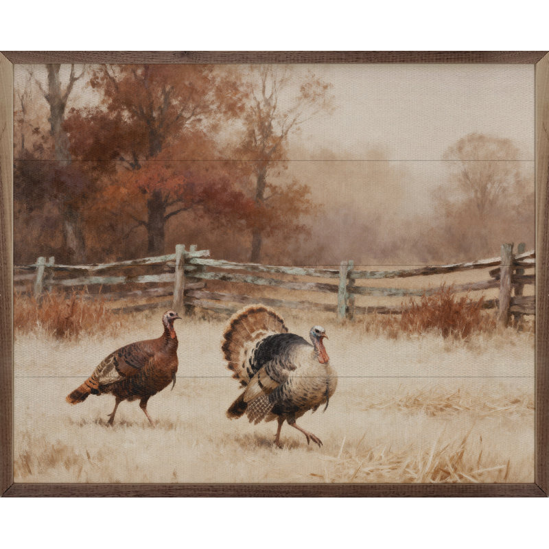 Tom And Jake Turkeys, H 8 po x l 10 po