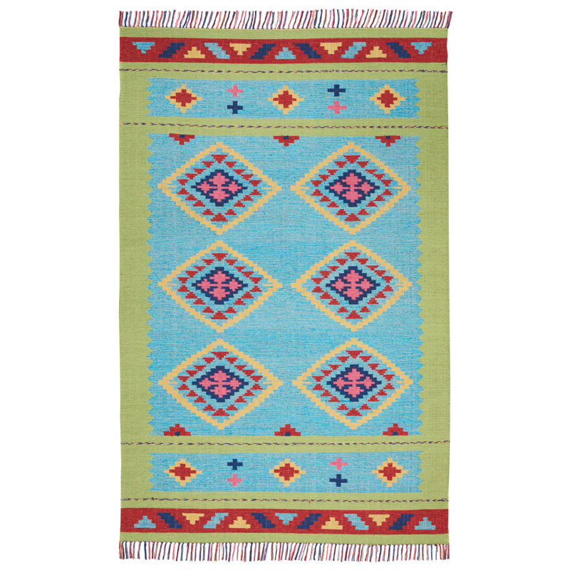 Baur Southwestern Hand Woven Area Rug, Rectangle 152 x 213cm
