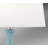 Filare 31 in. Spun Sky Blue Ceramic Table Lamp