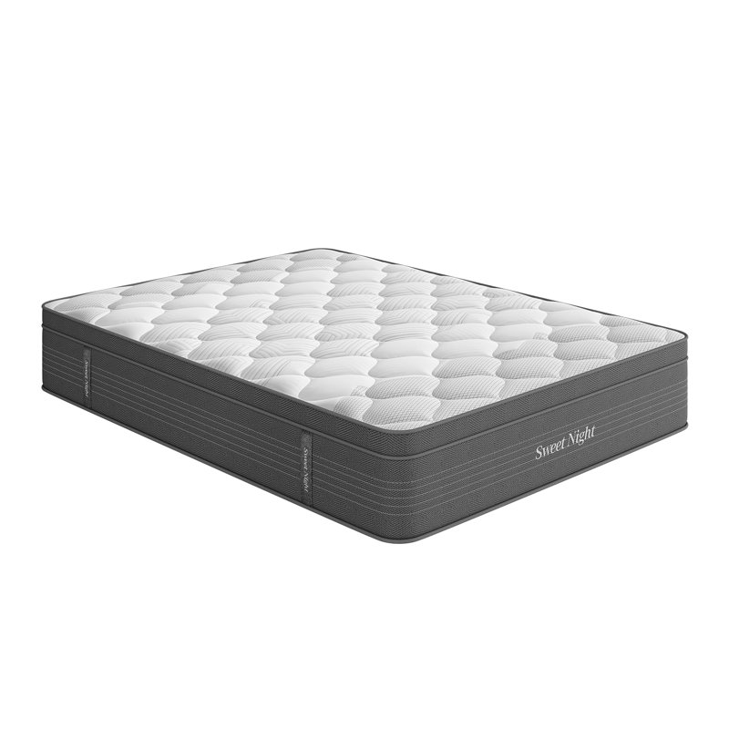 Matelas hybride à plateau-coussin 14 po, Grand lit