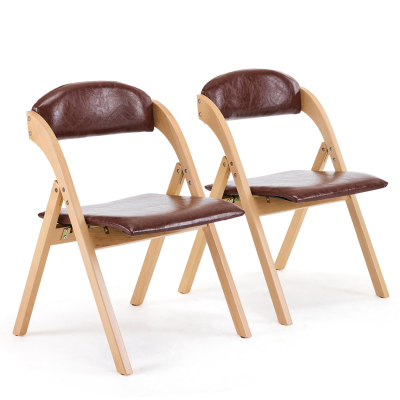 Chaise rembourrée empilable rembourrée et rembourrée, H 76 cm x l 51 cm