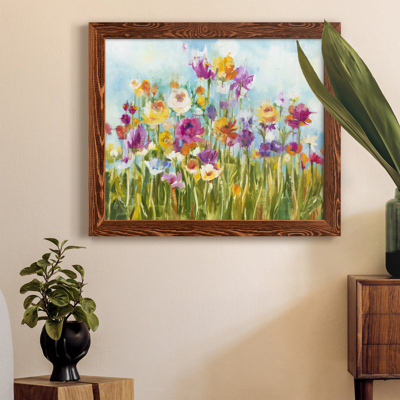 «Flight of Fancy», reproduction d'art sur toile encadrée, Cadre en érable, H 20 po x l 17 po x P 1,5 po