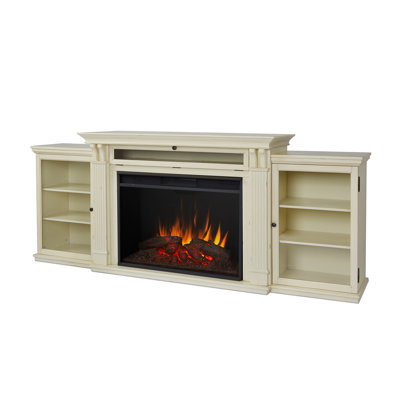 Tracey Grand 83.75'' TV Stand with Fireplace