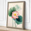 Lotus in Bloom Botanical - Wrapped Canvas-800593152-800593160