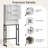 23.6" Wide Modern Farmhouse Over-the-toilet Bathroom Space Saver