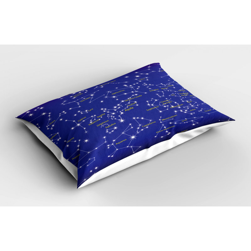 Star Polyester Sham Set, Twin