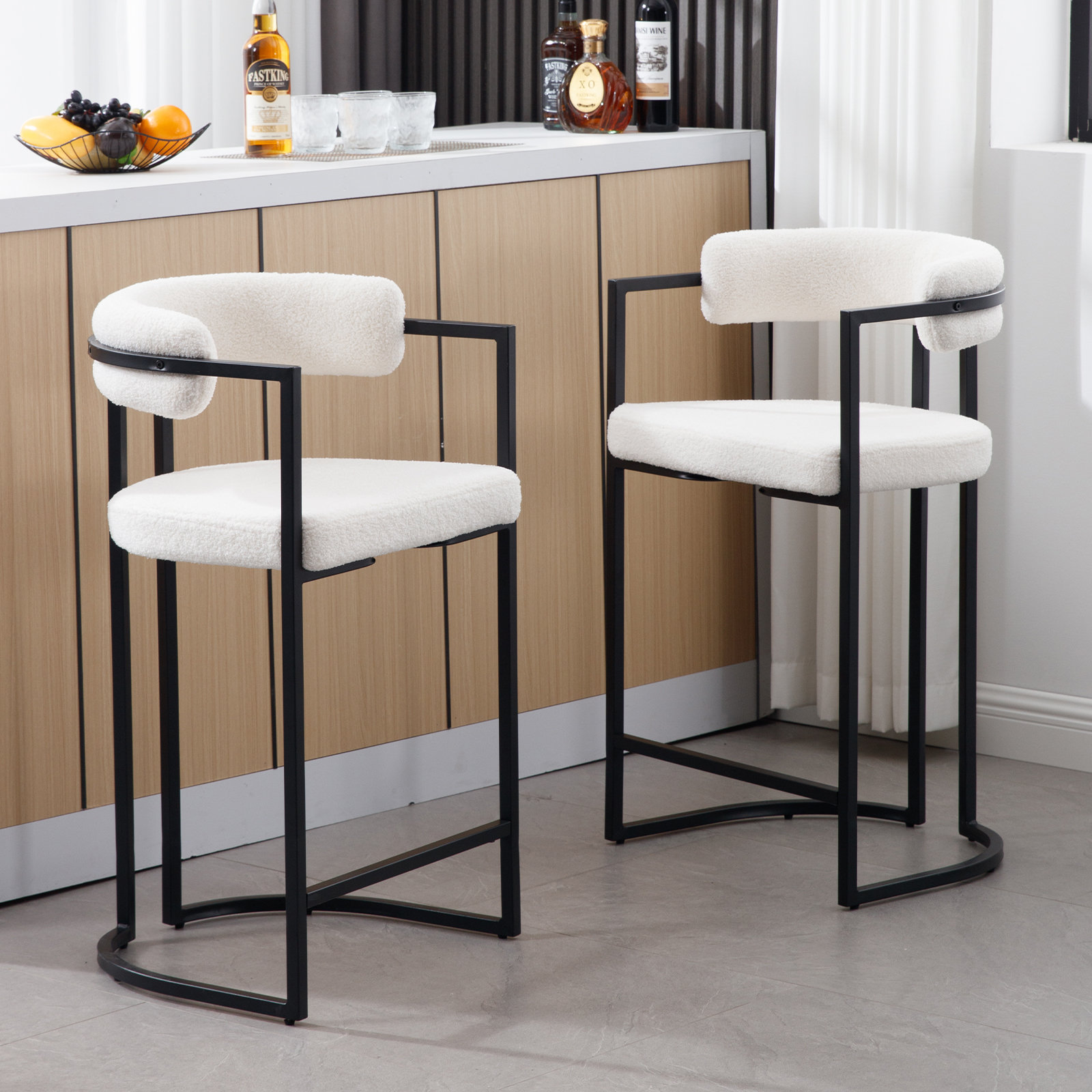 Ivy Bronx Kojno Modern Upholstered Stool & Reviews | Wayfair