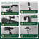 Adjustable 12" Rectangular High Pressure Dual Shower Head with 6-Spray Handheld Shower with Filter