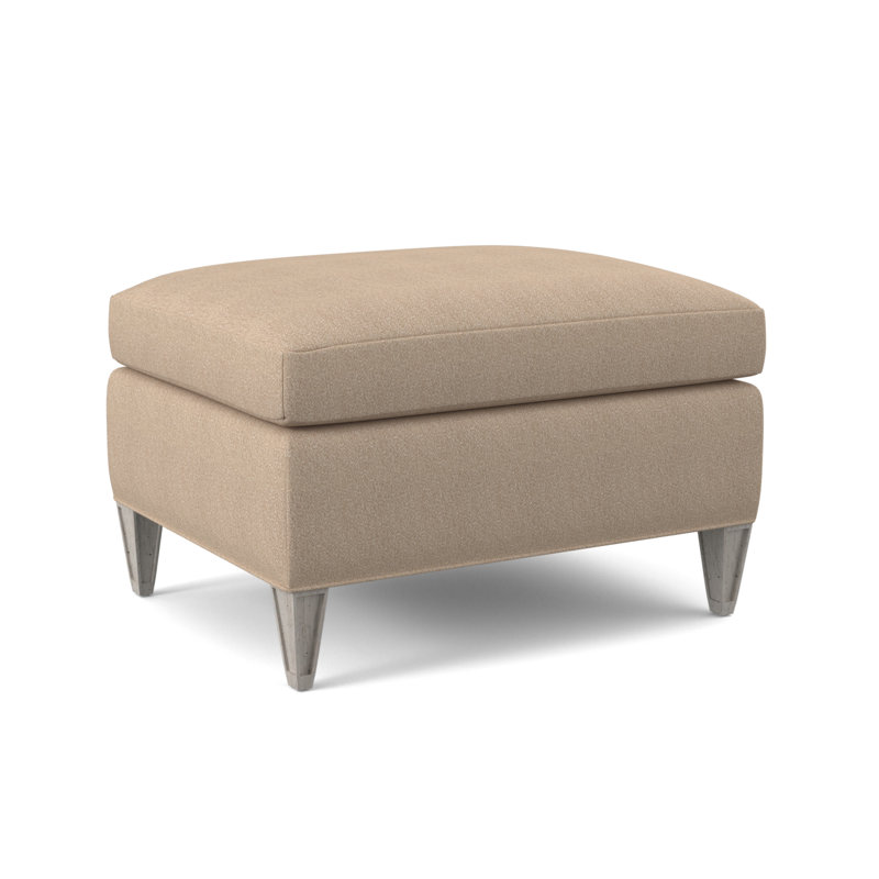 Repose-pieds rectangulaire 28 po Bristol, Blé maya, Bisque