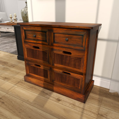 Commode décorative 6 tiroirs Jicu