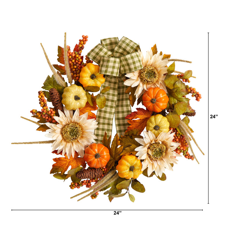 Faux 24'' Wreath
