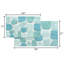 Tapis pour salle de bain Creline - bleu arctique-777570208
