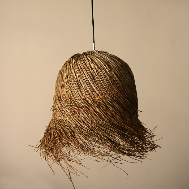 1 - Light Natural Unique/Statement Pendant