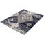 Tapis bleu foncé/ivoire/vert mosaique Stigall-1131096540