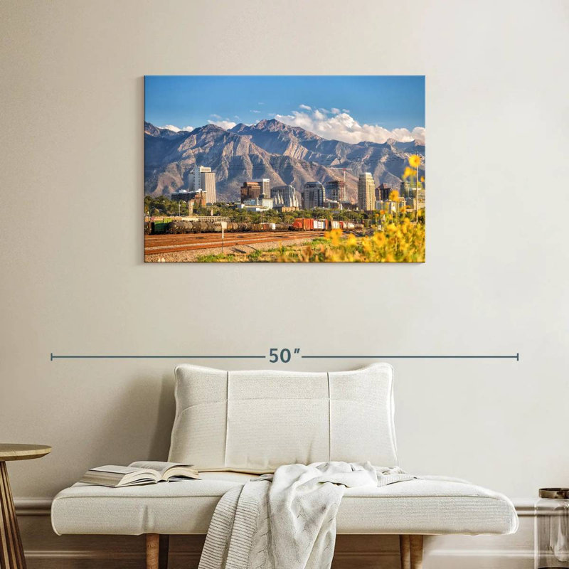 Hannes, centre-ville de Salt Lake City, H 24 po x l 36 po