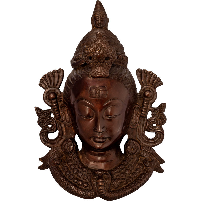 Masque mural Lord Shiva