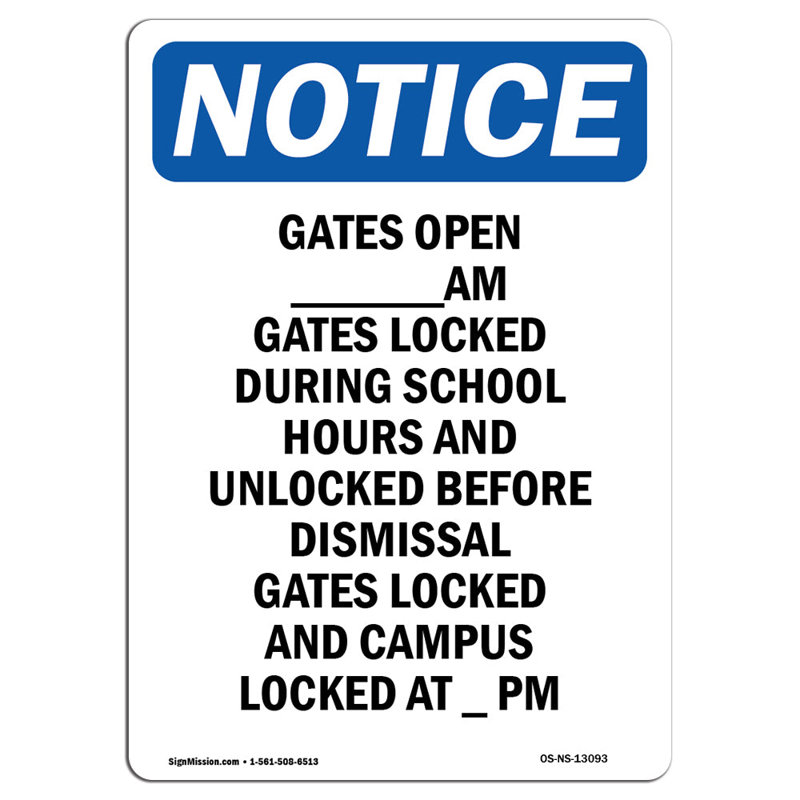 Heavy Duty Sign