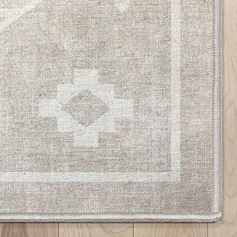 Tapis tissé à plat Kehr Bottineau, Rectangle 5 pi 3 po x 7 pi 3 po