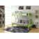 Alycea Futon Bunk Bed with Built-in Ladders