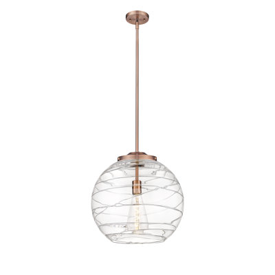 1 - Light Single Drop Pendant Pendant
