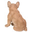 Statue de bouledogue français accroupi