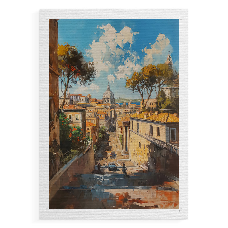 Paysages, série CCDXC III - Impression sur toile seulement - NON-CADRE, H 12 po x l 8 po