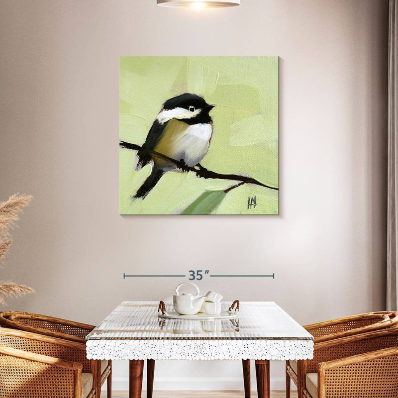 Crowle Chickadee, 36" H x 36" W