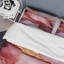 Ensemble de housse de couette en marbre rose et doré Essence V - Abstract-101244380