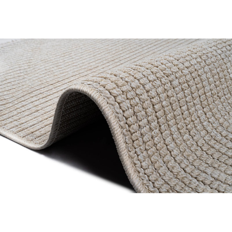 Tapis rayé en jute crèmeépalaisépalais, Tapis de couloir 4 pi 8 po x 14 pi 10 po