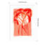 Palms At Sunset by Treechild Wood Framed Wall Art Print-100477590-100477591