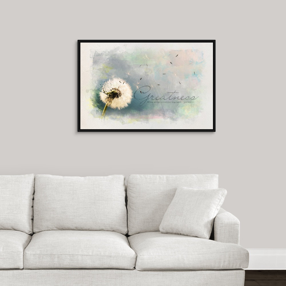 " Inspirational Poster All Those Who Have Achieved Great Things Have Been Great Dreamers " Winston Porter 