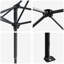 vidaXL Gazebo 210D Oxford with Silver Coating Outdoor Party Shade Portable Bag-132917315-132917313