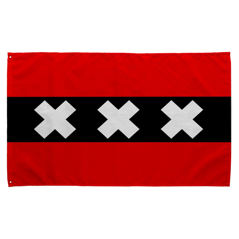 Amsterdam City Flag - Drapeau