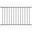 Trinton Fence Panel Powder-coated Steel Patio Barrier Multi Sizes Multi Colours-1620191511
