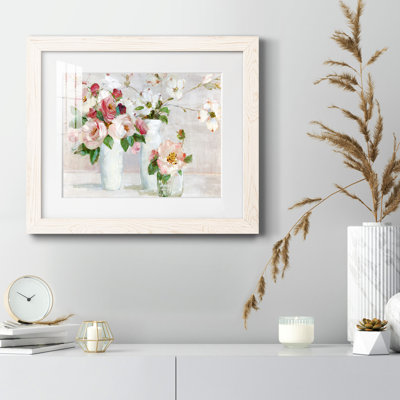 Shades of Blush - Peinture encadrée