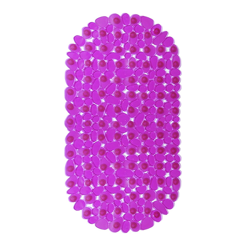 Tapis de douche en velours Falkirk, Mauve clair