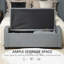 Repose-pieds avec banc de rangement Modern-855688604