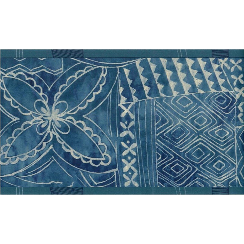 Bordure indigo Otar Shibori